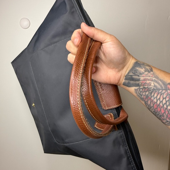 LONGCHAMP Le Pliage Original Large Nylon Tote Bag Preowned - Picture 8 of 15